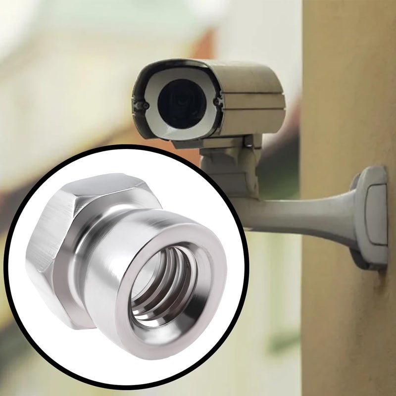 Briny River 10PCS Stainless Steel Nut M6 Break Off Shear Anti Theft Twist Security for Outdoor Equipment Street Lights Surveillance Cameras - Image 2